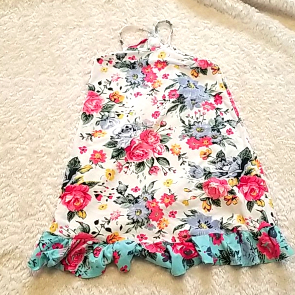 Floral tank dress